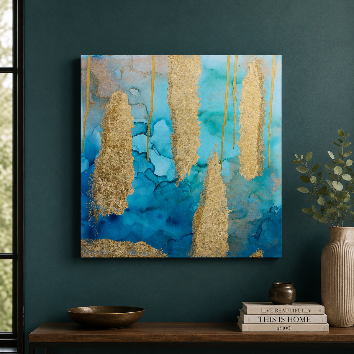 Deschutes Turquoise and Gold